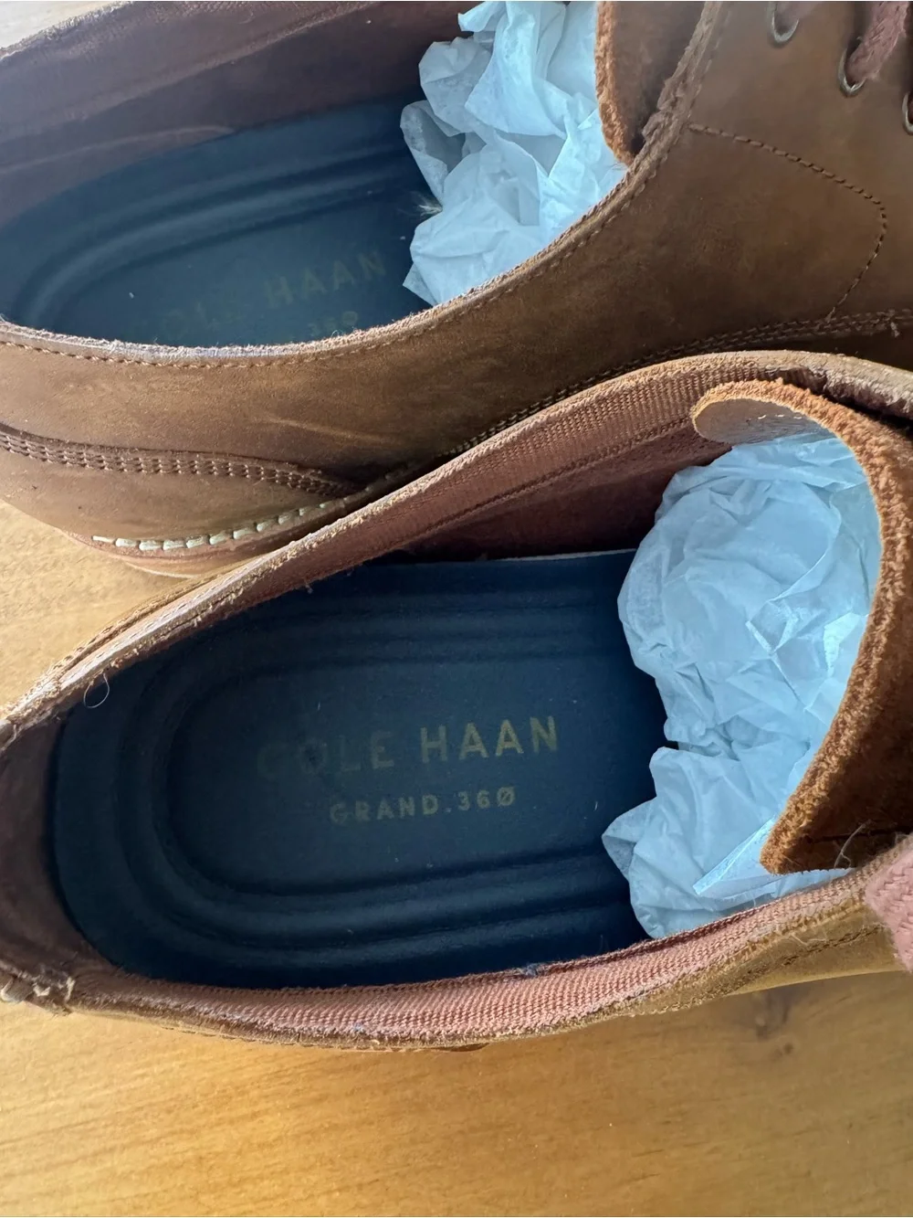 Cole Haan Grand.360 Brown Leather Oxford Dress Shoes Men’s Size 12 C29703